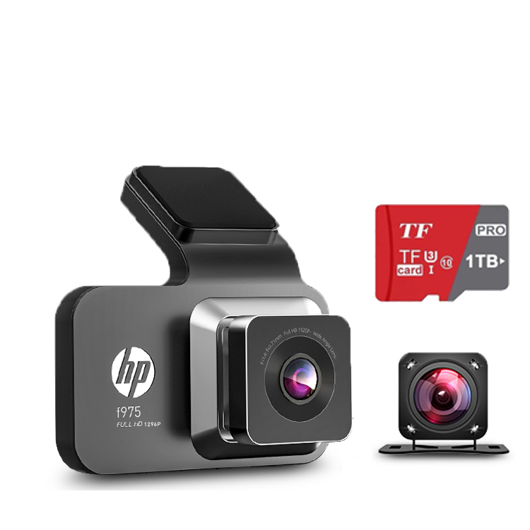 HP braukšanas ierakstītājs + latviešu izvēlne + HD nakts redzamība + GPS + lielas ietilpības atmiņas karte (1 TB) + HD aizmugurējā kamera